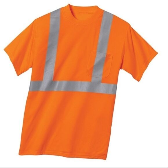 Corner Stone Orange safety shirt - Picture 6 of 11